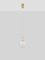 Preview: Nova Luce HOOK LED Pendelleuchte Gold 10,64W Warmweiss 120x18cm 9695224