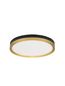 Preview: Nova Luce CANTRIA LED Deckenleuchte Schwarz 31W Warmweiss 5x40cm 9695236