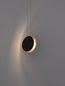 Preview: Nova Luce SHELL LED Pendelleuchte Schwarz 7W Warmweiss 120x20cm 9695248