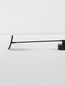 Preview: Nova Luce SCOPE LED Wandleuchte Schwarz 18,8W Warmweiss 100x10x120cm dimmbar 9695250
