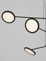 Preview: Nova Luce SCOPE LED Pendelleuchte Schwarz 49,23W Warmweiss 100x88,5x150cm dimmbar 9695254