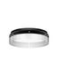 Preview: Nova Luce PAULINE LED Deckenleuchte Schwarz 48W Warmweiss 15x55cm dimmbar 9695264