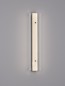 Preview: Nova Luce PAULINE LED Wandleuchte Schwarz 15W Warmweiss 12x7,5x69cm 9695265