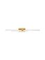 Preview: Nova Luce CHART LED Wandleuchte Gold 31W Warmweiss 96,5x9x10cm 9695266