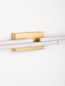 Preview: Nova Luce CHART LED Wandleuchte Gold 31W Warmweiss 96,5x9x10cm 9695266