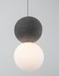 Preview: Nova Luce ZERO Pendelleuchte G9 Schwarz 120x10cm dimmbar 9704191
