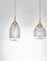 Preview: Nova Luce MOND Pendelleuchte E14 3-fach Gold 76,5x18x120cm dimmbar 9731216