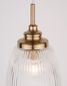 Preview: Nova Luce MOND Pendelleuchte E14 Gold 120x13cm dimmbar 9738212