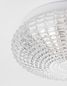 Preview: Nova Luce CLAM Deckenleuchte E27 2-fach Transparent IP44 12x30cm dimmbar 9738255