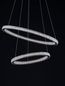 Preview: Nova Luce GINEVRA LED Pendelleuchte Schwarz 54W Warmweiss 120x60,5cm dimmbar 9748159