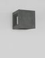 Preview: Nova Luce CASTRO Wandleuchte E27 Grau 12W IP65 16x16x16cm dimmbar 9762161