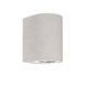 Preview: Nova Luce LIDO Wandleuchte GU10 Weiß 7W IP65 8,6x10x12cm dimmbar 9790531