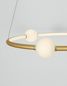 Preview: Nova Luce CELIA LED Pendelleuchte Satin 37W Warmweiss 120x64cm dimmbar 9820600