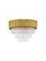 Preview: Nova Luce MAGNOLIA Deckenleuchte E14 6-fach Gold 35,5x50cm dimmbar 9824079