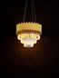 Preview: Nova Luce MAGNOLIA Pendelleuchte E14 5-fach Gold 120x39cm dimmbar 9824080