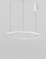 Preview: Nova Luce PERTINO LED Pendelleuchte Weiß 48W Warmweiss 150x58cm dimmbar 9853683