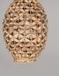 Preview: Nova Luce GRIFFIN Pendelleuchte E27 Braun 215x24,5cm dimmbar 9858748