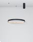 Preview: Nova Luce PRESTON LED Pendelleuchte Schwarz 35W Warmweiss 120x60cm dimmbar 9865160