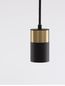 Preview: Nova Luce PONGO Pendelleuchte GU10 Schwarz 160x5,6cm dimmbar 9911524