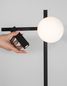 Preview: Nova Luce JOLINE LED Stehlampe Schwarz 9W Neutralweiss 26,5x16,5x150cm 9919532