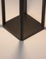 Preview: Nova Luce FIGI LED Dekorative Stehleuchte Anthrazit 2W IP65 Warmweiss 14,5x14,5x35cm dimmbar 9922350
