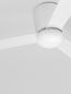 Preview: Nova Luce DELL Ventilator Weiß 18,2x121,9cm dimmbar 9952325