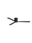 Preview: Nova Luce DELL Ventilator Schwarz 18,2x121,9cm dimmbar 9952330