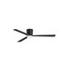 Preview: Nova Luce DELL Ventilator Schwarz 18,2x121,9cm dimmbar 9952330