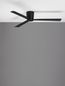 Preview: Nova Luce DELL Ventilator Schwarz 18,2x121,9cm dimmbar 9952330
