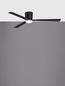 Preview: Nova Luce DELL Ventilator Schwarz 18,2x121,9cm dimmbar 9952330