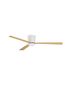 Preview: Nova Luce DELL Ventilator Naturholz 18,2x121,9cm dimmbar 9952335
