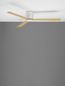 Preview: Nova Luce DELL Ventilator Naturholz 18,2x121,9cm dimmbar 9952335