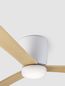 Preview: Nova Luce DELL Ventilator Naturholz 18,2x121,9cm dimmbar 9952335