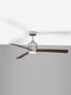 Preview: Nova Luce AXEL Ventilator Nickel 38,2x137,1cm dimmbar 9952345
