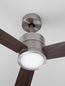 Preview: Nova Luce AXEL Ventilator Nickel 38,2x137,1cm dimmbar 9952345