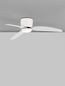 Preview: Nova Luce VOLGA LED Ventilator Weiß 18W Warmweiss 21,5x99,5cm 9952361
