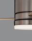 Preview: Nova Luce SATIN LED Ventilator Nickel 18W Warmweiss 25x132cm 9953016