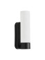 Preview: Nova Luce BLAS Wandleuchte E14 Schwarz IP44 5,5x9x26,7cm dimmbar 9953201