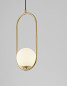 Preview: Nova Luce OBITAR Pendelleuchte G9 Gold 20x15x120cm dimmbar 9988170