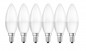 Preview: 6er-Pack Osram LED Kerze Value Classic B 5.7W warmweiss E14 4052899326453 wie 40W