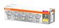 Preview: 5er-Pack OSRAM BASE GU10 PAR16 LED Strahler 4,3W 350Lm 36° 2700K warmweiss wie 50W