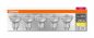 Preview: 5er Pack OSRAM Base GU10 LED PAR16 Spot 2,6W 230Lm 2700K wie 35W 4058075157941