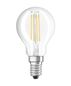 Preview: OSRAM LED Lampe VALUE P40 4W E14 klar Filament warmweiss wie 40W