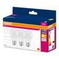 Preview: OSRAM 3-er Pack LED VALUE CLASSIC A 40 4.9W E27 Lampe 470lm 3000K warmweiss wie 40W 4058075628922