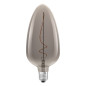 Preview: Osram Vintage 1906 LED Kerze 4W extra warmweiss E27 smoke 4058075761032 wie 15W