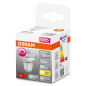 Preview: OSRAM LED Spot Strahler Superstar GU10 3,4W 230lm warmweiss 2700K 36° dimmbar 90Ra wie 35W 4058075797550