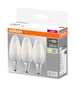 Preview: Osram 3er-Pack E14 LED Kerze Base Classic 4,0W 470Lm Glas Warmweiss