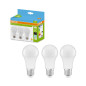 Preview: 3er-Pack OSRAM LED Lampe E27 Classic matt A100 13W 1521lm Tageslichtweiss 6500K wie 100W 4099854534034