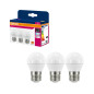 Preview: 3er-Pack OSRAM LED Lampe E27 Value Classic P matt P40 4.9W 470lm Tageslichtweiss 6500K wie 40W 4099854546884