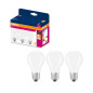 Preview: 3er-Pack OSRAM LED Lampe E27 Classic Filament matt A60 7W 806lm Warmweiss 2700K wie 60W 4099854555596